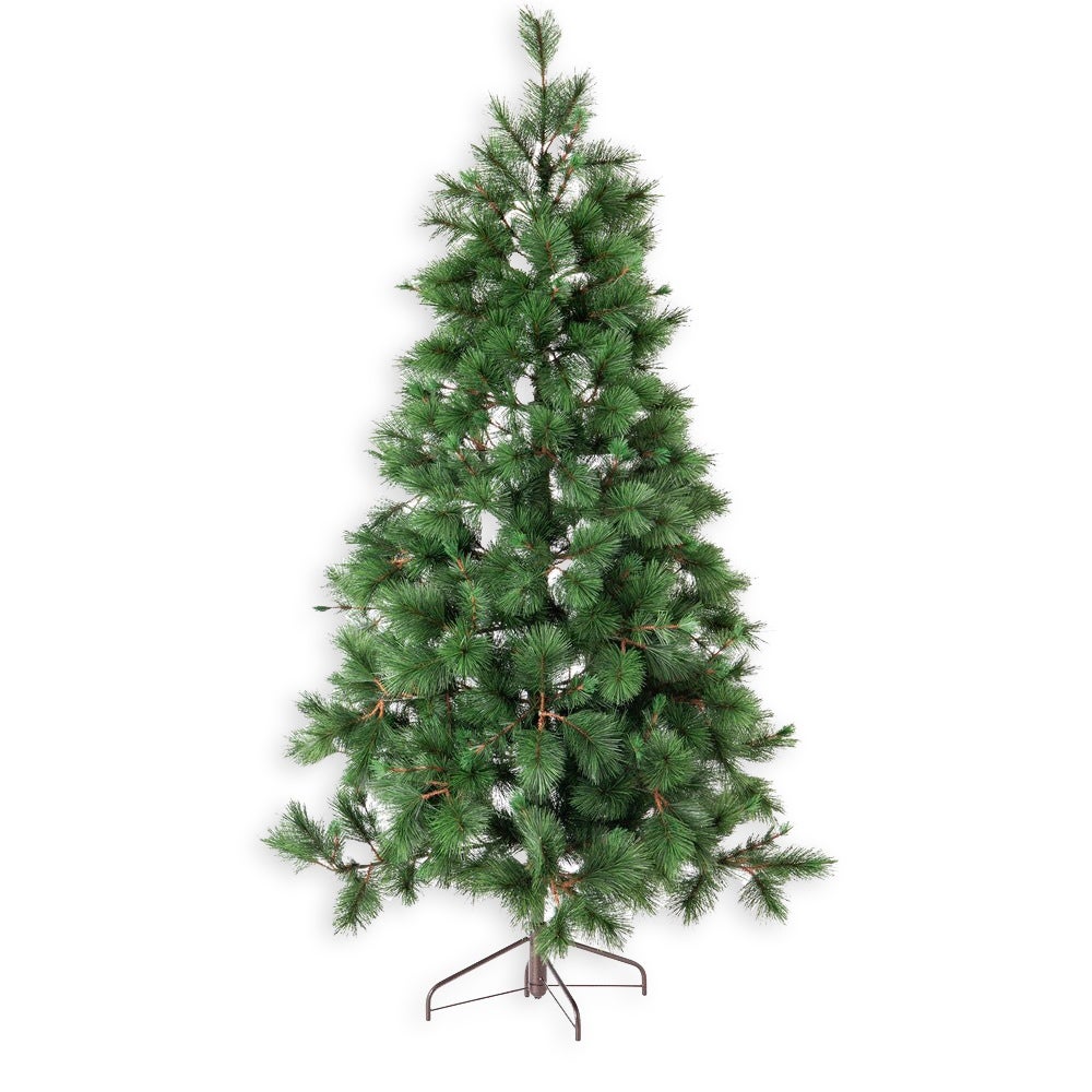 Lola Home Árbol de Navidad Artificial de Pared con 424 Ramas Verde de Fibra plástica de 210 cm - LOLAhome