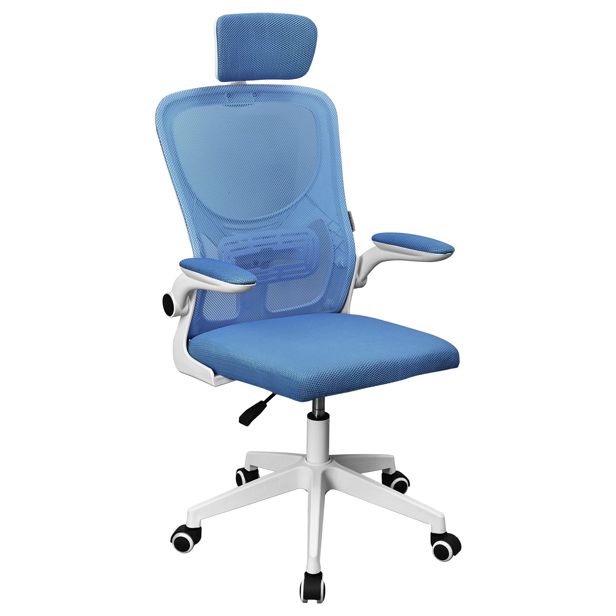 Mars Gaming MGC-ERGOPLUS, Silla Ergonómica Profesional, Soporte Lumbar Dinámico Adaptable, Malla Transpirable, Altura Regulable entre 115-125cm, Reposabrazos Plegables, Reposacabezas Ajustable, Silla Gaming Gris, Negra, Blanca, Azul o Rosa