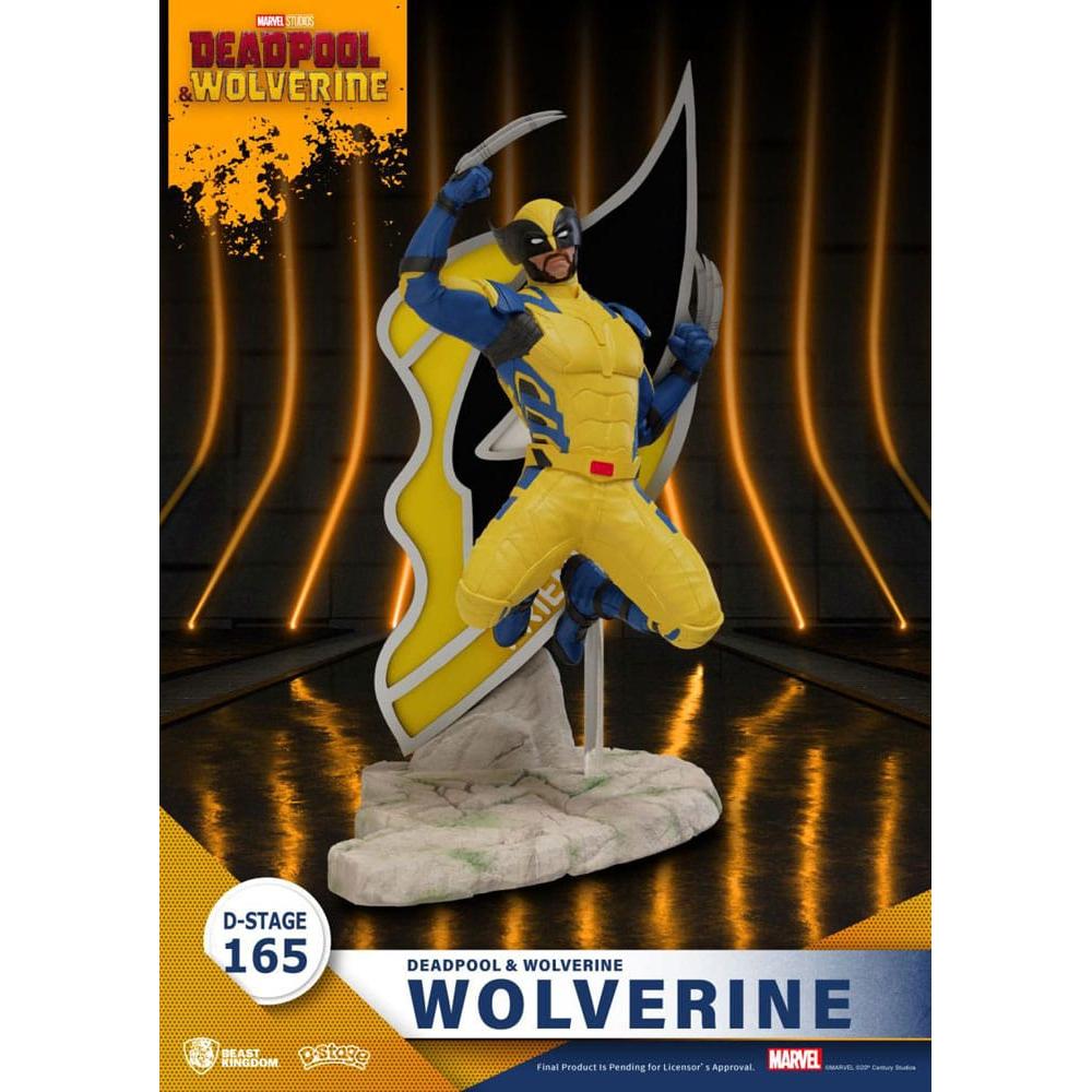 Figura Wolverine Deadpool 3 Diorama D-Stage Beast Kingdom 16cm