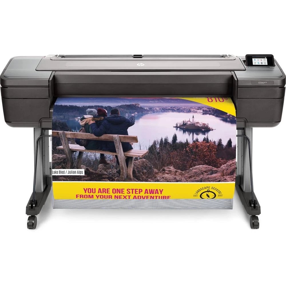 HP - Plotter DesignJet Z6 PostScript de 44 pulgadas con tecnología Thermal Inkjet, seis cartuchos y resolución 2400 x 1200 dpi para estudios de diseño y reprografía