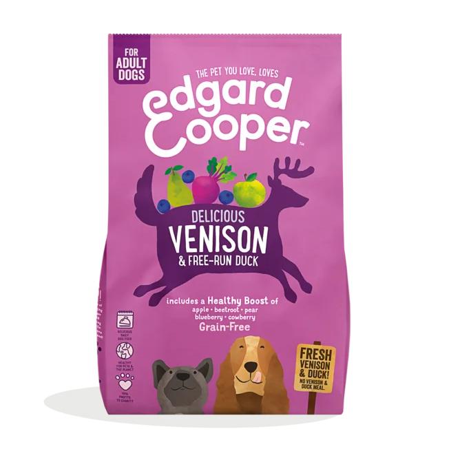 Edgard & Cooper DOG ADULT VENADO Y PATO 7kg