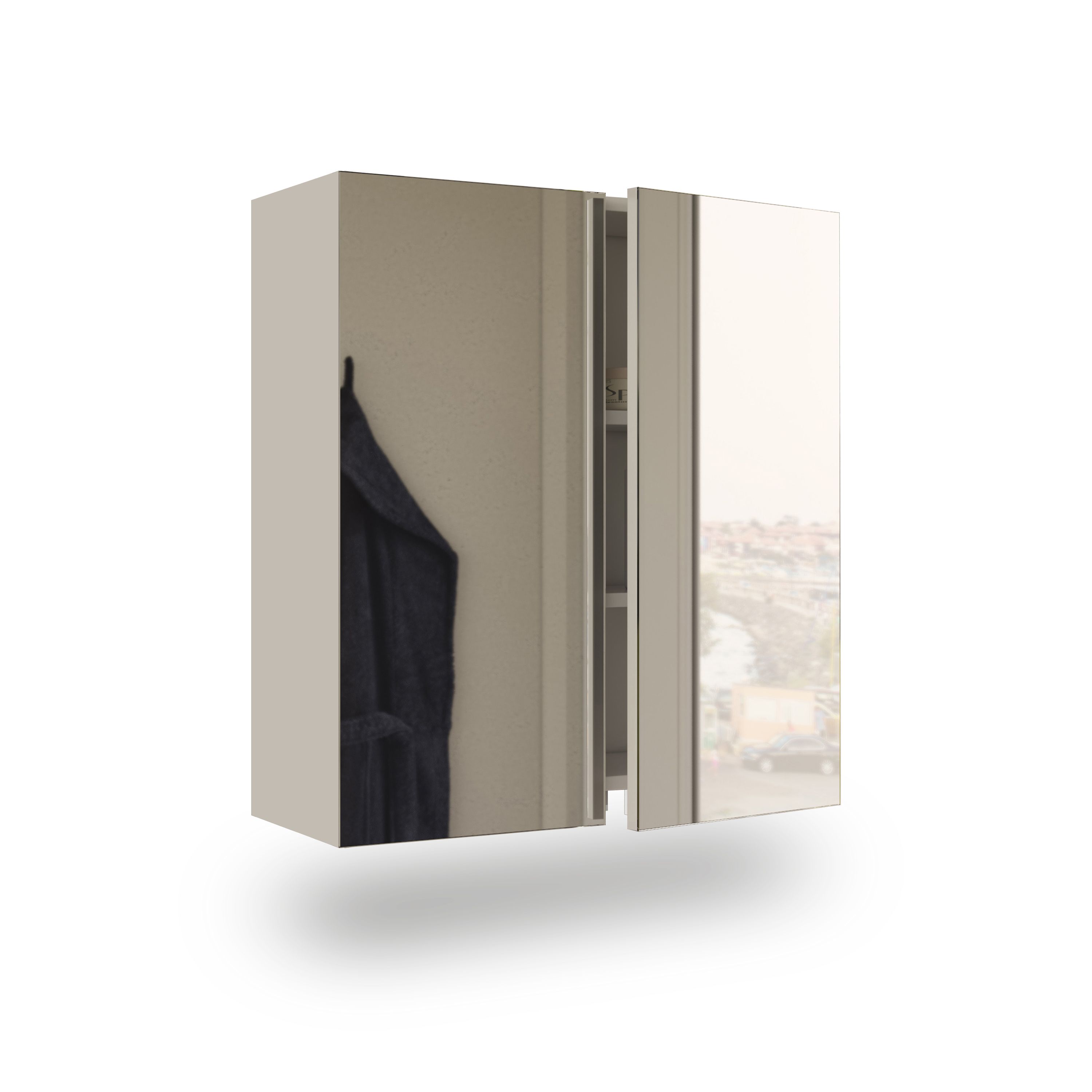 duehome - Armario camerino con espejo Inspire