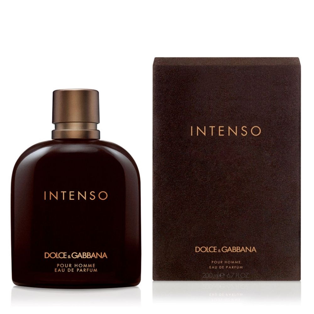Dolce & Gabbana - Intenso Eau de Parfum 200 Ml. Hombre | Perfume para hombre. Puro Instinto, Acorde de Moepel y Elegancia Amaderada 🌲✨