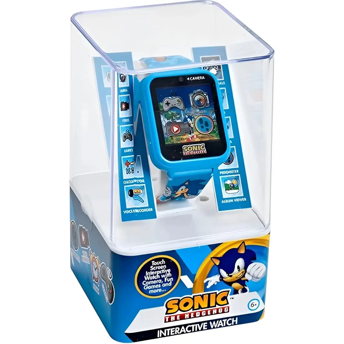 Reloj Digital Interactivo Sonic Smartwatch con Juegos