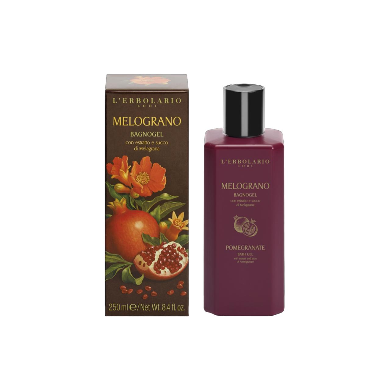 Gel de baño de granada 250 ml de gel L'Erbolario