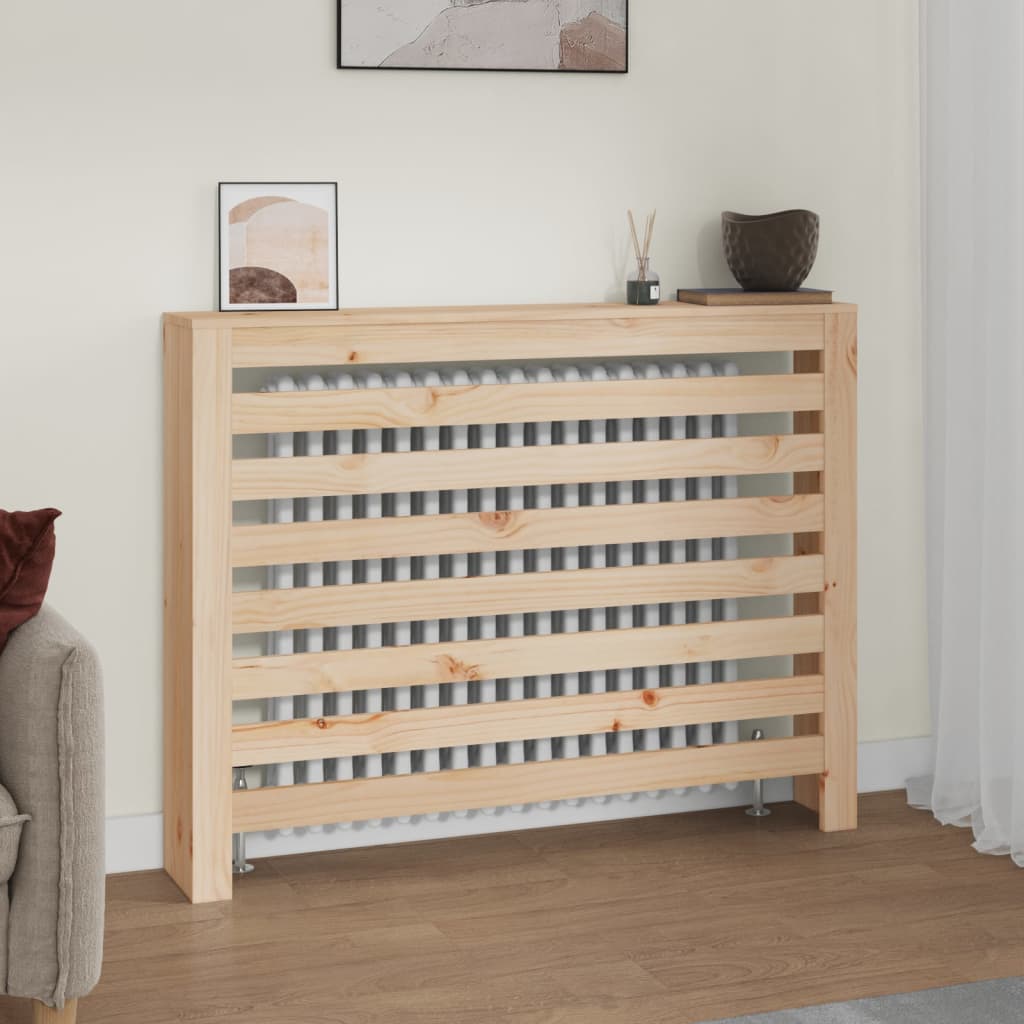 vidaXL Cubierta de Radiador Estantería Dormitorio Balda Color Natural,  Blanco, y mas