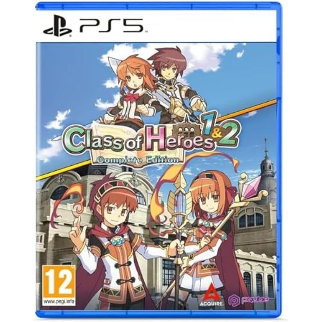 Class of Heroes 1+2 Juego para Consola Sony PlayStation 5 PS5 [ PAL ESPAÑA ]