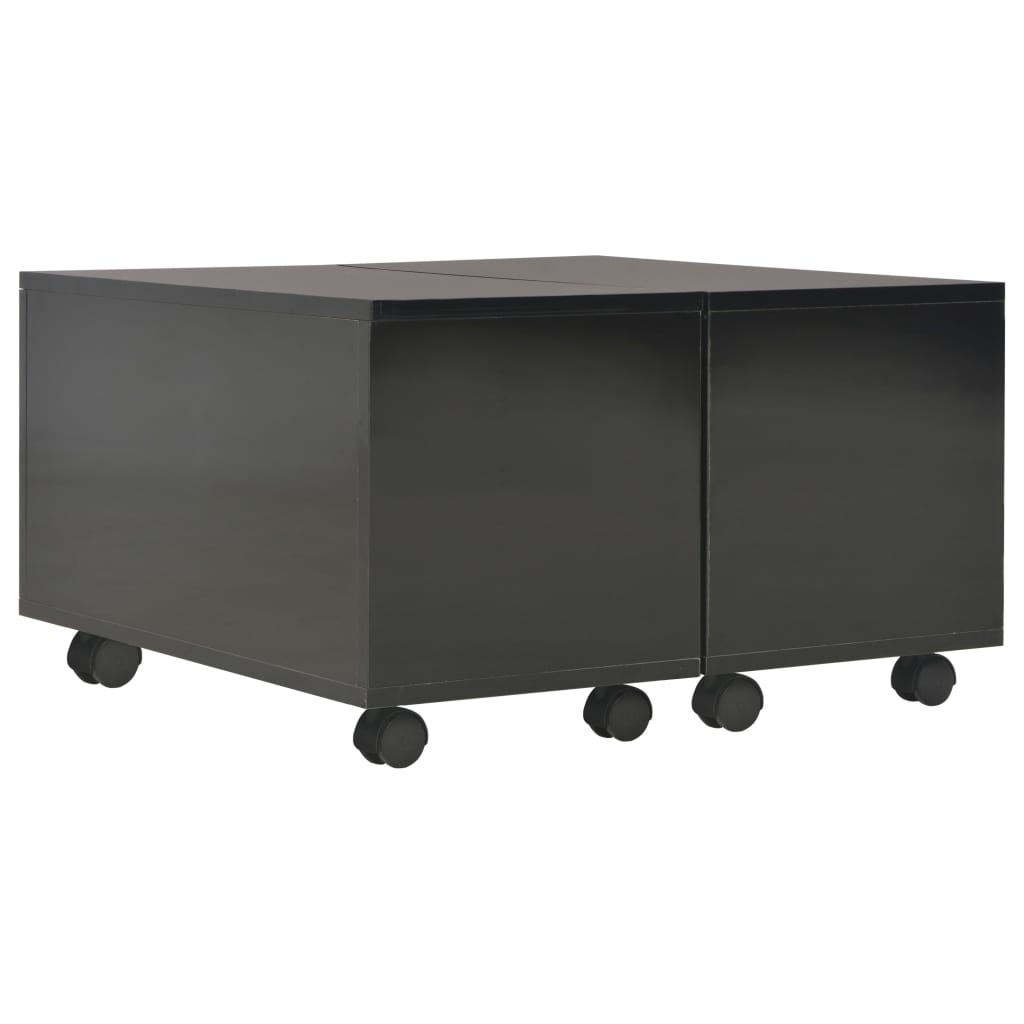 Mesa de Centro Vidaxl Madera de Ingeniería 60x60x35cm