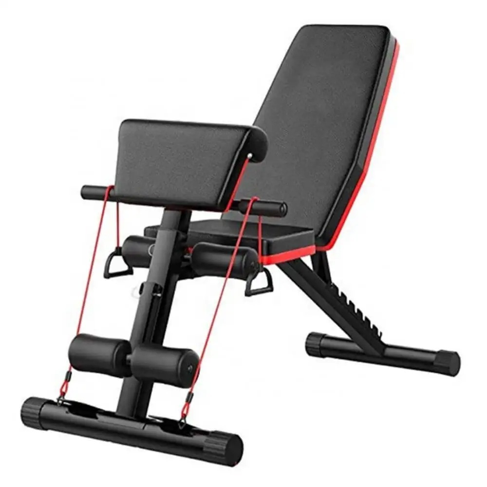 Banco De Abdominales, Ajustable, Multifuncional Para Músculos, Gimnasio En Casa