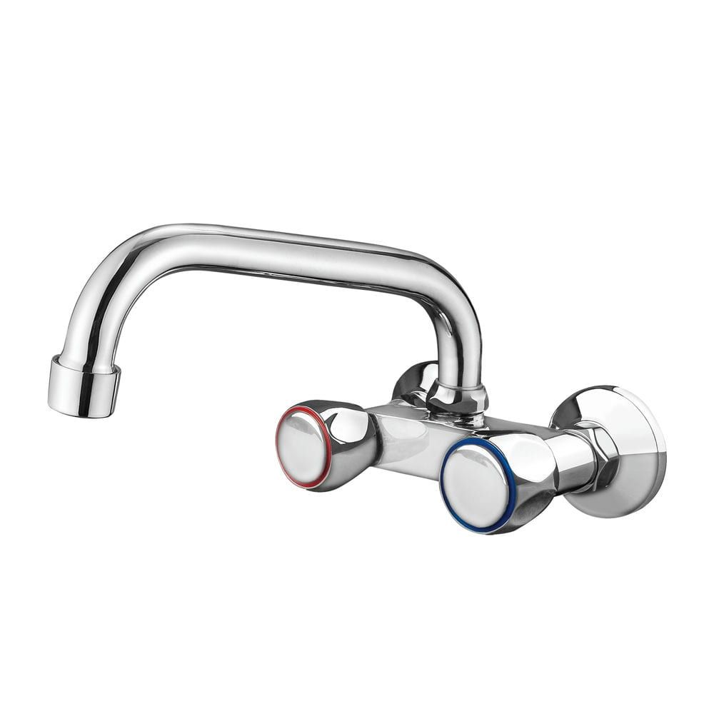 Batería Fregadera Caño Bajo Tubo 11 cm INDIC