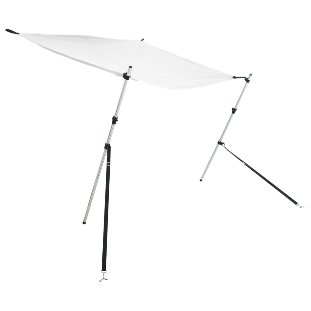 vidaXL Toldo T-Top Extensión Capota de Barco Embarcación Pantalla Cubierta Color Azul,  Blanco,  Gris y mas