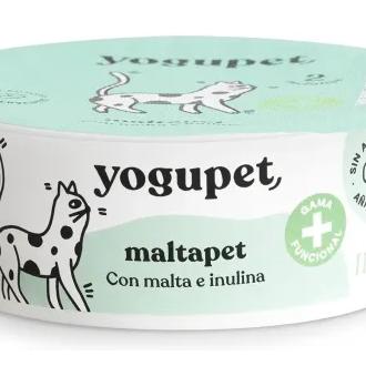Yogupet Yogurt Maltapet con Malta en Tarrina para Gatos (Gatos , Comida , Comida húmeda) - 110 GR