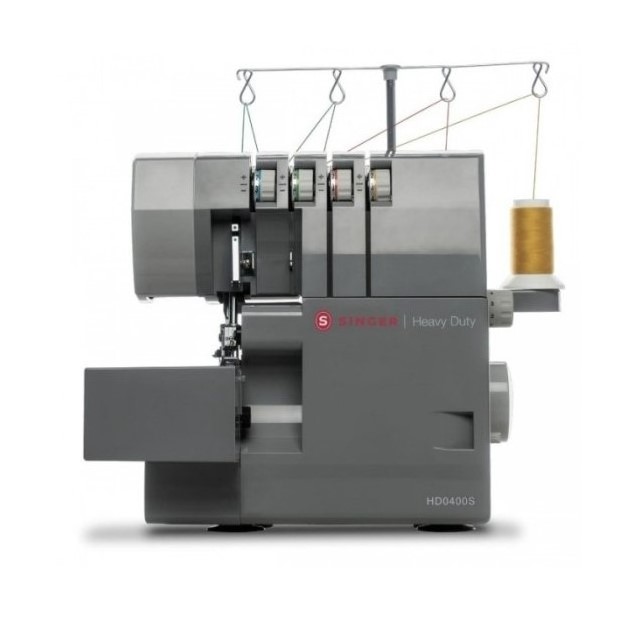Máquina overlock (remalladora) Singer Heavy Duty 0405S - 4 hilos y 1350 ppm