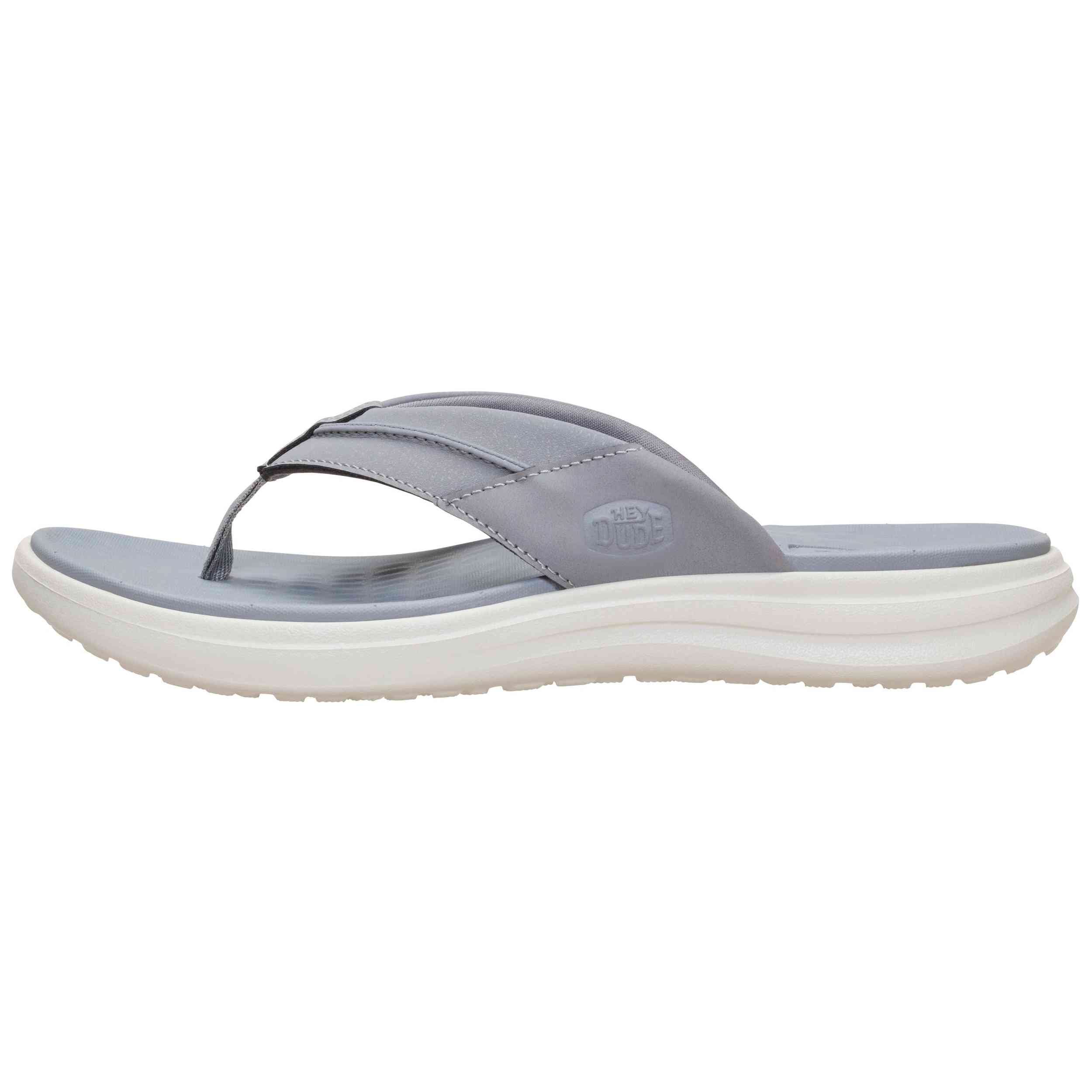 Chanclas Hey Dude modelo HD44442-01J para Hombre en color Gris