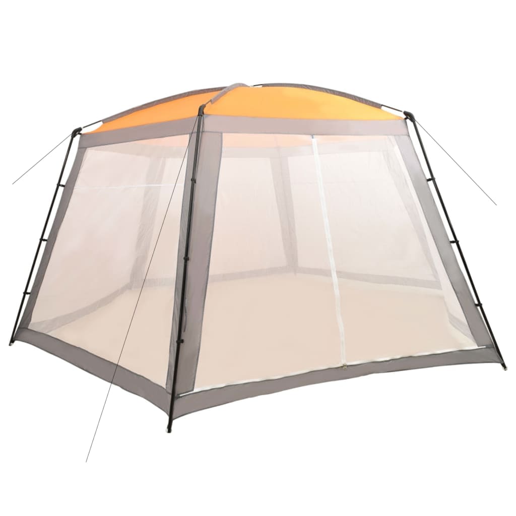 vidaXL Carpa para Piscinas 660x580x250 cm Toldo Techado Techo Refugio Color Amarillo,  Camuflaje,  Gris y mas