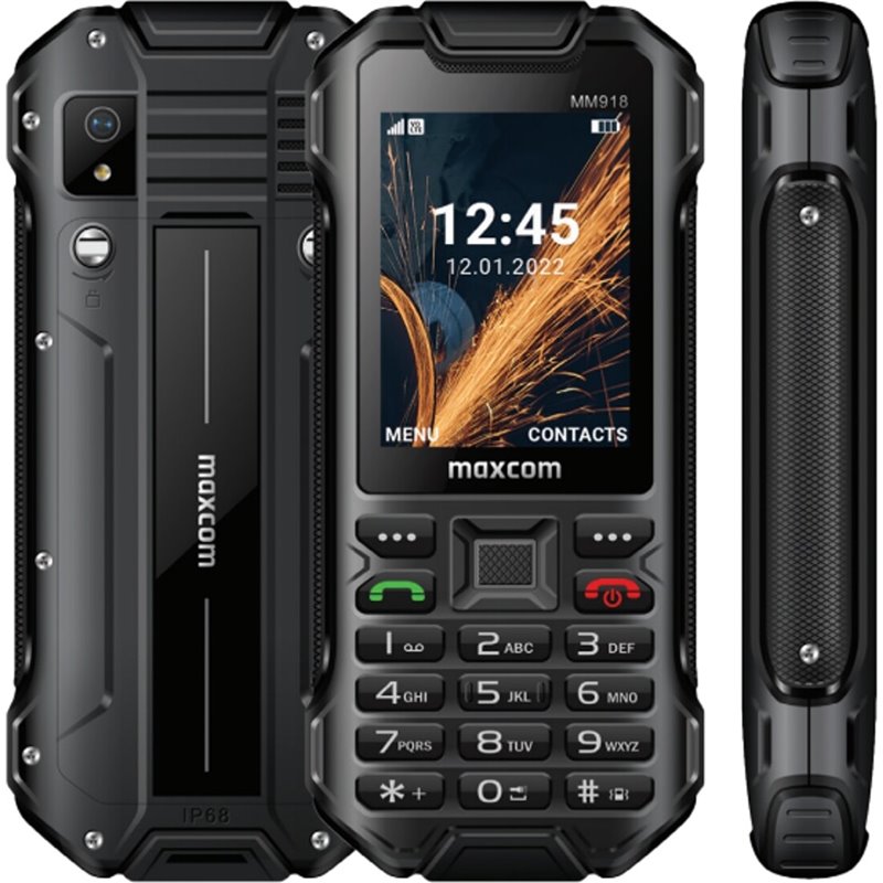 Maxcom Strong MM918 4G Negro