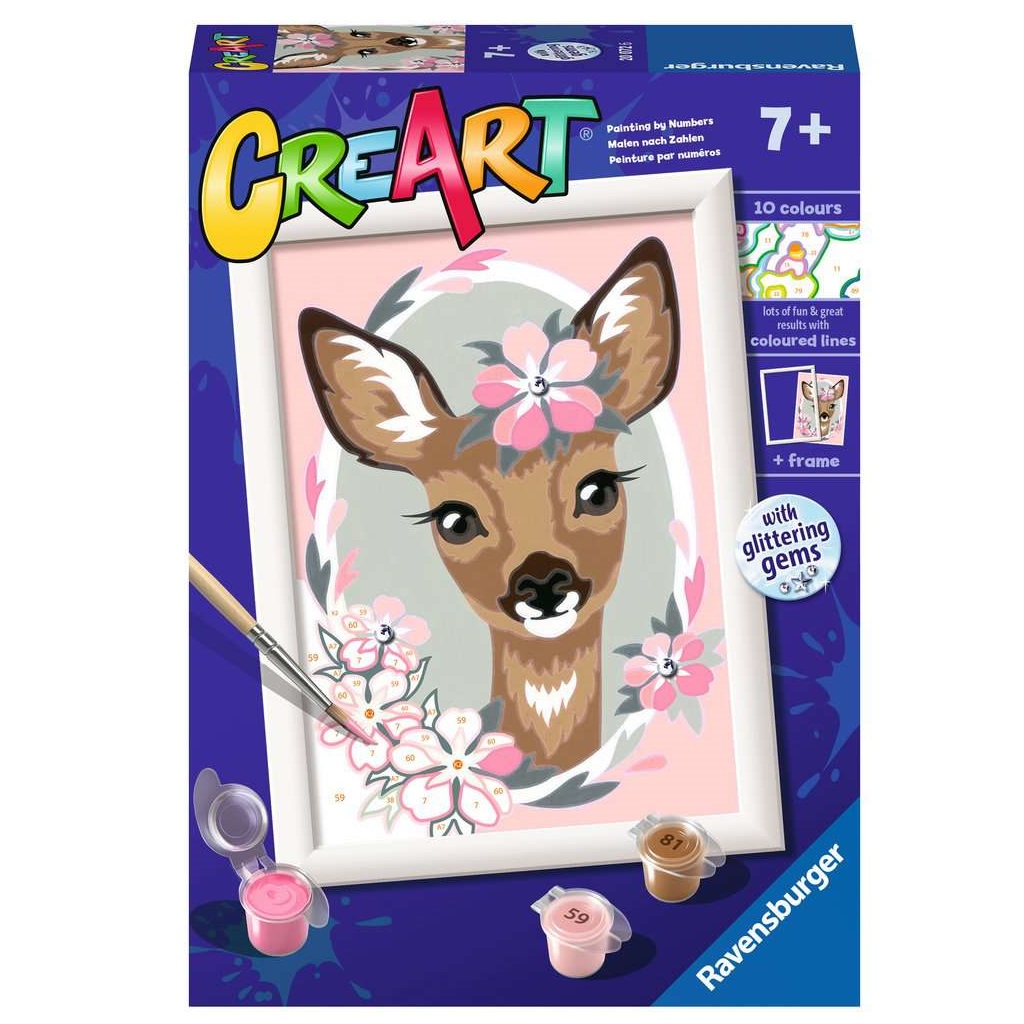 CreArt Kit Pintura - Cervatillo, Ravensburger, 20072