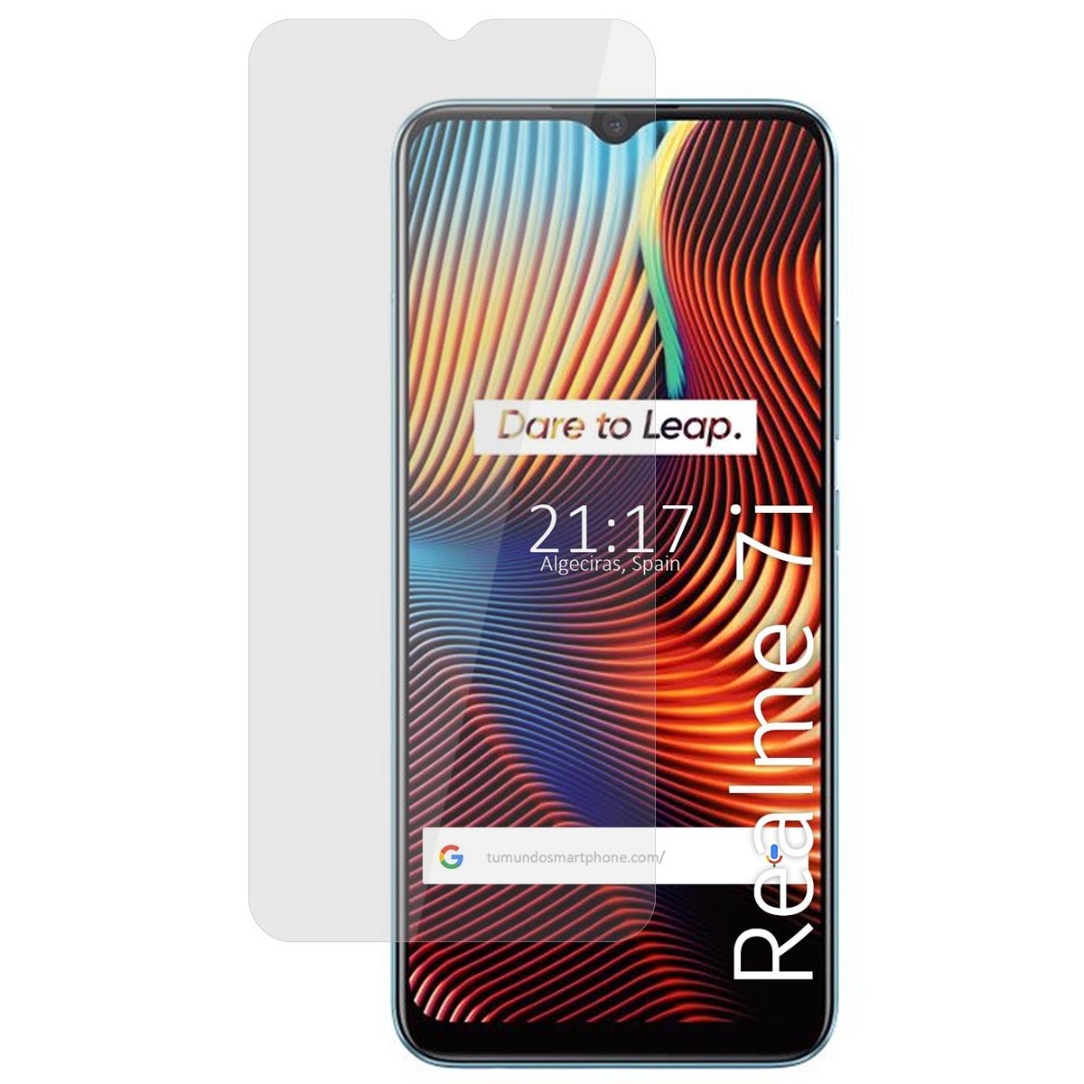 Tumundosmartphone Protector Cristal Templado para Realme 7i / Narzo 30A Vidrio
