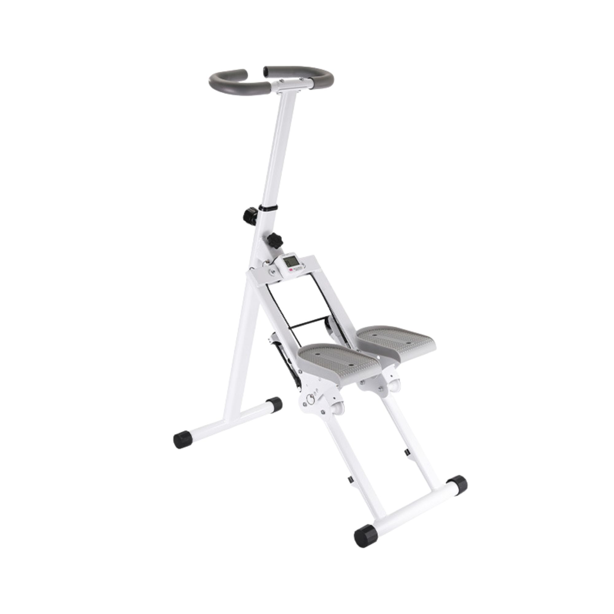 MAGIC SELECT Máquina Escalada Plegable, Pantalla LCD y Resistencia Ajustable para Ejercicio Cardio en Casa.
