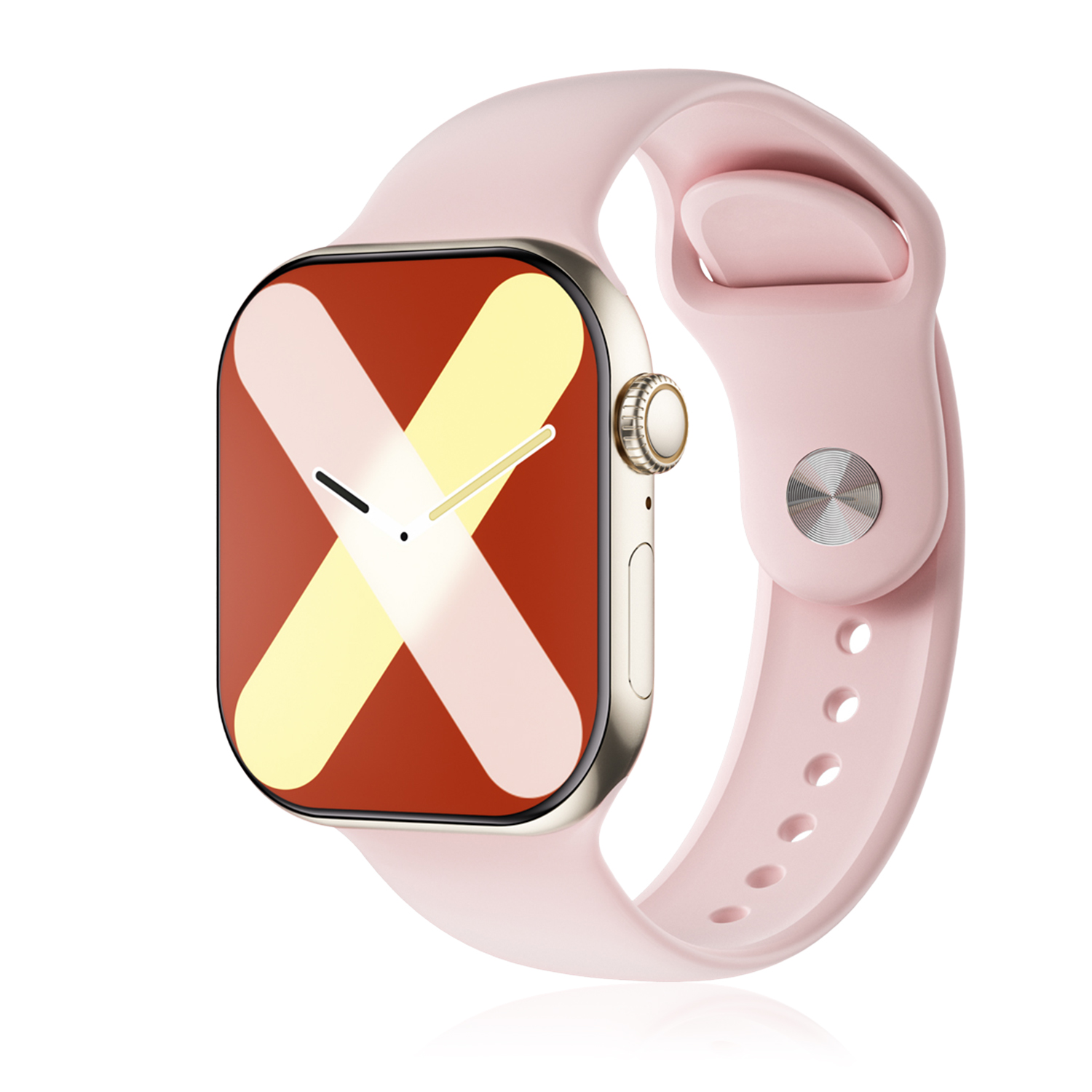 DAM. Smartwatch S10 con monitor cardiaco avanzado, ECG, azúcar en sangre, llamadas Bluetooth. Traductor por voz, ChatGPT y juegos de habilidad. 4x1x5cm.