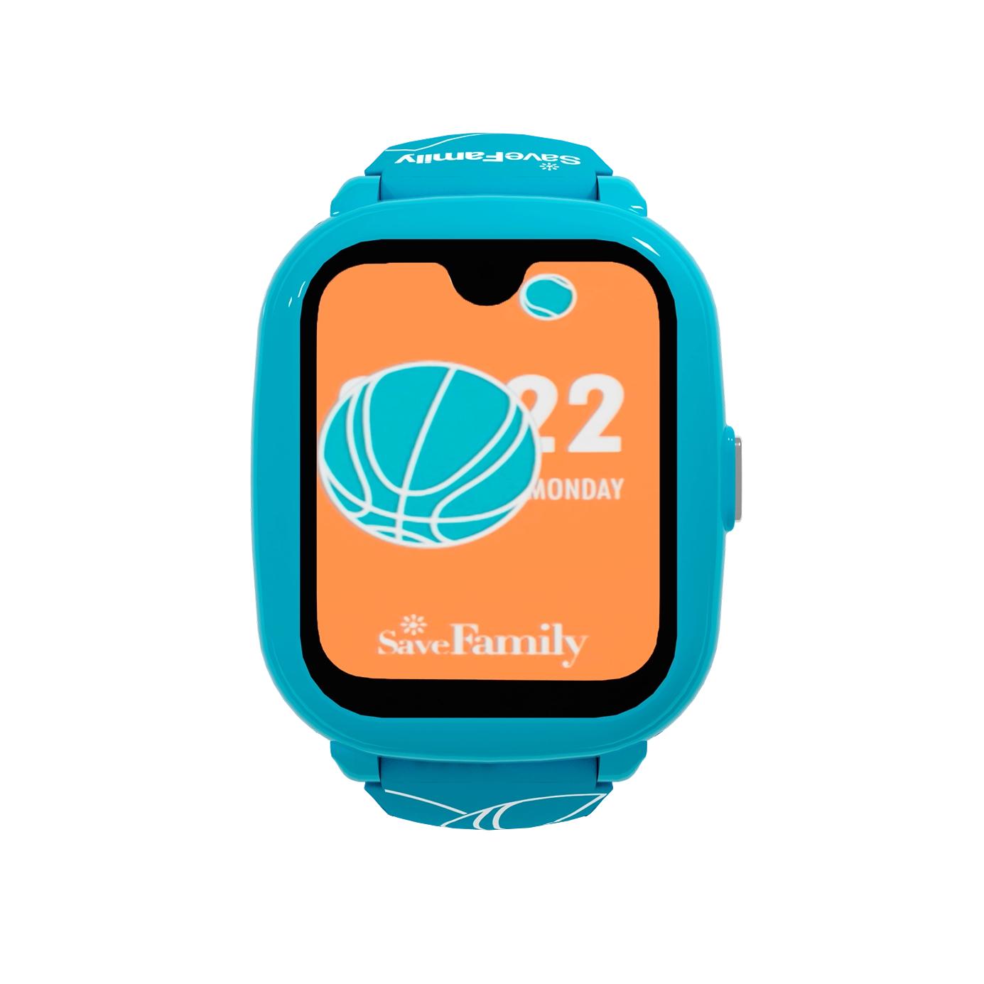 Reloj gps niño SaveFamily Relojes con GPS Iconic Plus 2 4G Reloj Inteligente niño Llamada Vídeo Face ID WhatsApp Inteligencia Artificial IA Spotify WIFI Bluetooth App Estampada Sportive Medidor de constantes relojes inteligentes smartwatch NO INCLUYE SIM