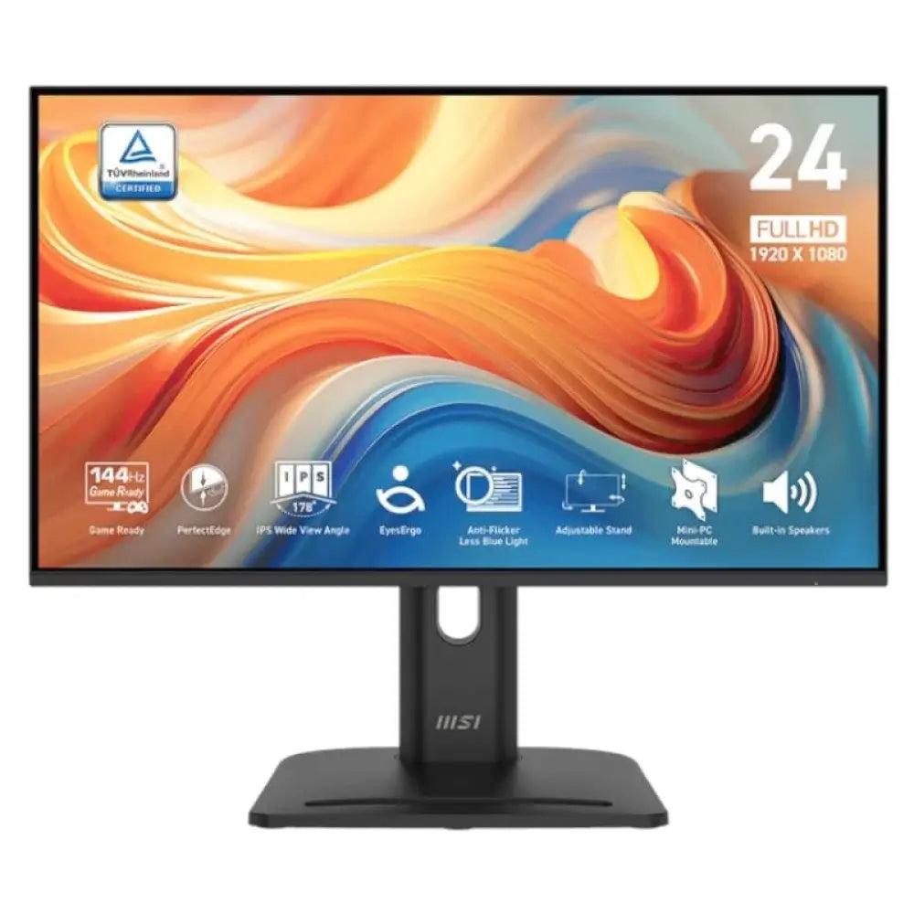 Monitor MSI Pro MP245PG E14 23.8" FullHD 144Hz IPS Altavoces 4ms VESA