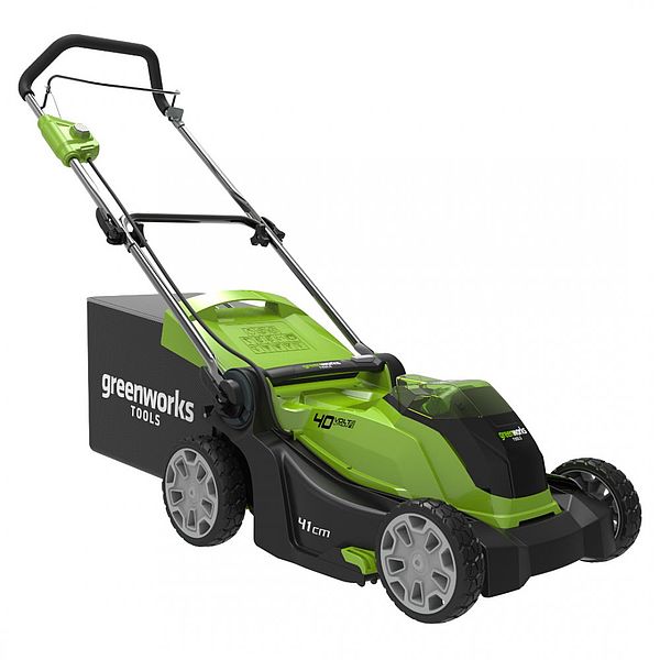 Greenworks Tools G40LM41K4 - Cortacésped (40 V, 144 W, 41 cm)