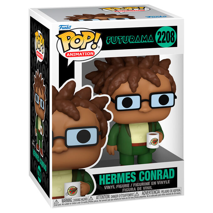 Funko Pop Cine Y TV Futurama Hermes Conrad 2208 Figura Coleccionable