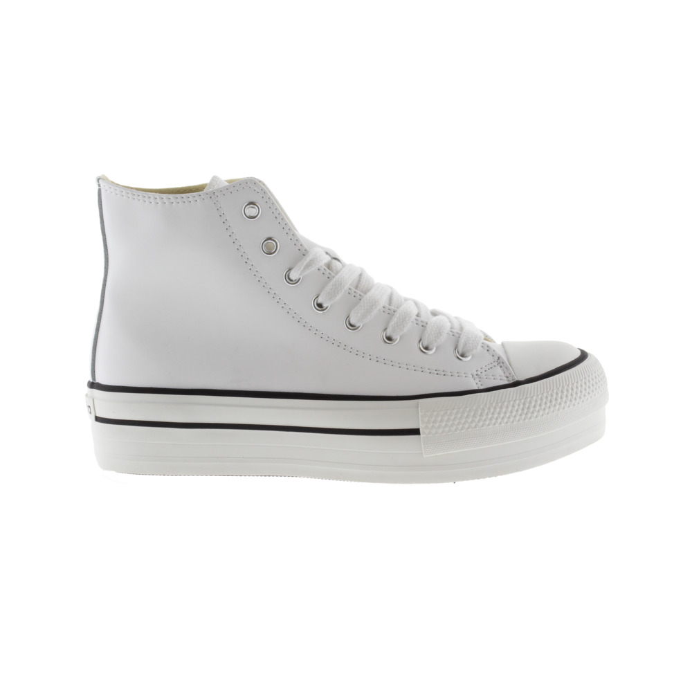 Victoria Tribu Zapatillas abotinadas de efecto piel con doble plataforma 1061107