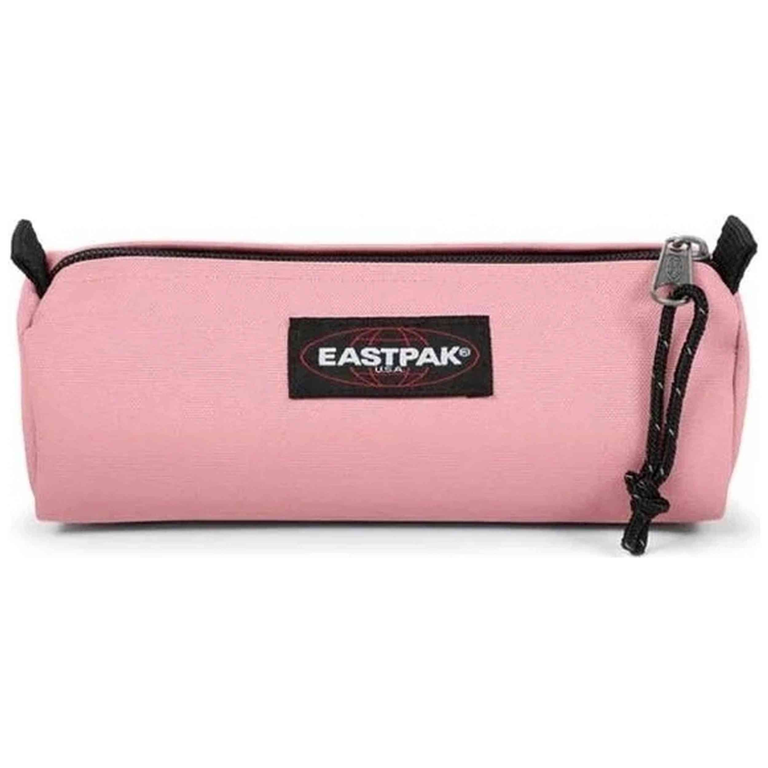 Estuche Eastpak modelo Benchmark Single Pastel Pink en color Rosa