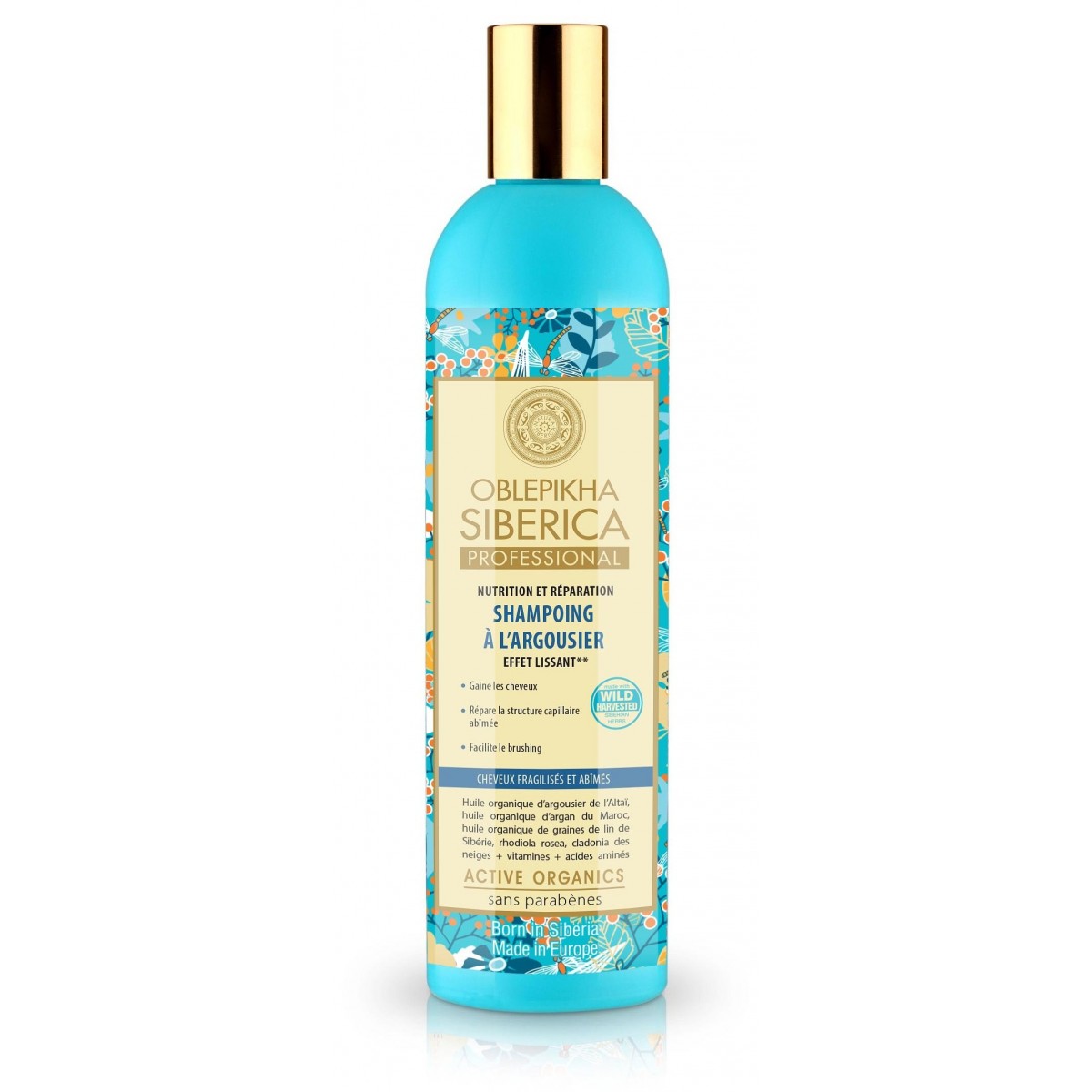 Champú Espino Amarillo Cabello debilitado y dañado 400 ml Natura Siberica