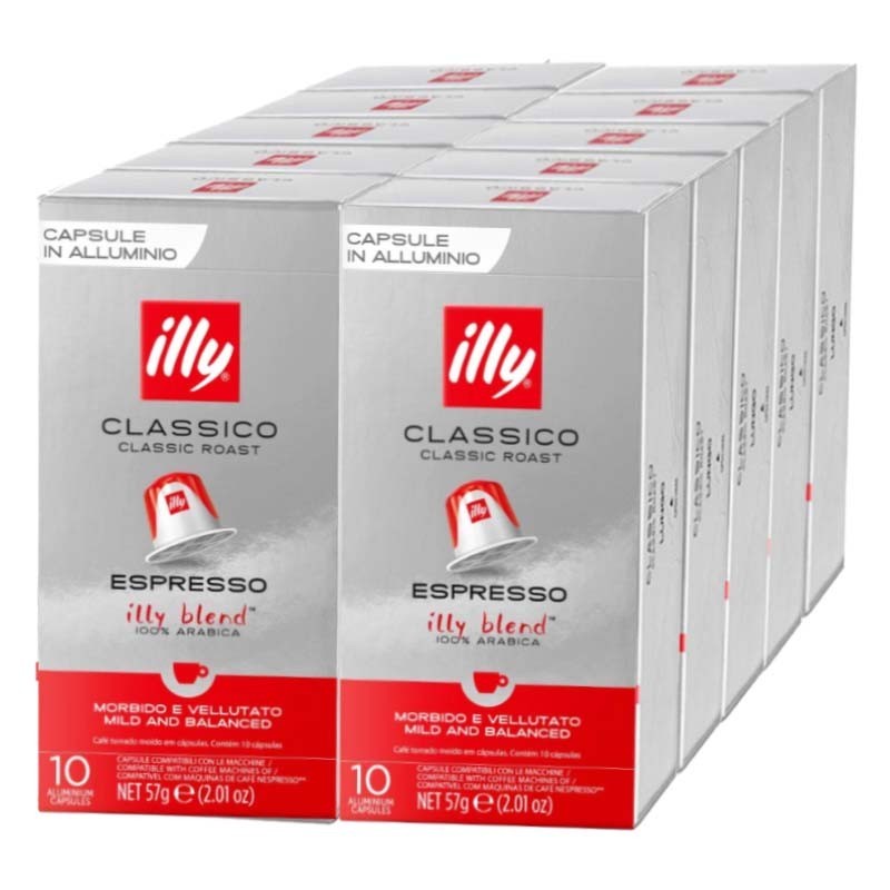 Illy - master classico espresso illy 100 cápsulas 8003753158662