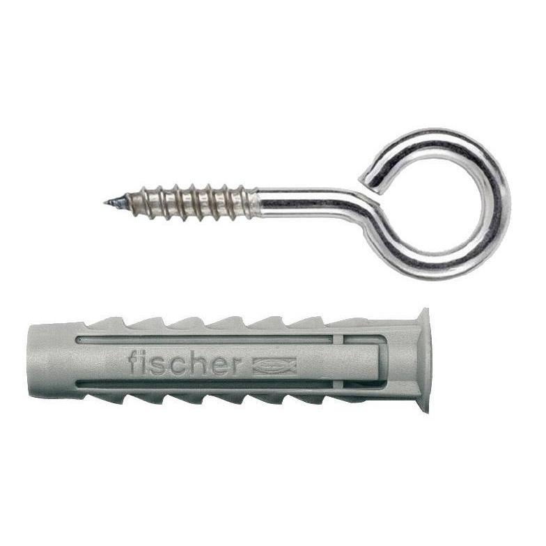 Fischer blister 5 und taco sx-5 p +hembrilla 4x21 cerrada 568701