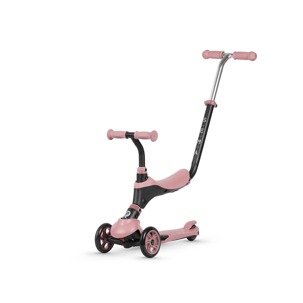 Patinete Qplay Sema 3 en 1 Rosa (Ociotrends 5887)