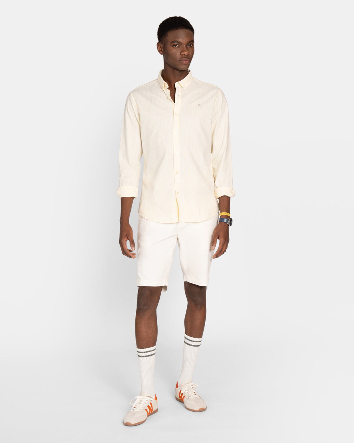 Harper & Neyer CAMISA SHORELINE STRIPED OXFORD