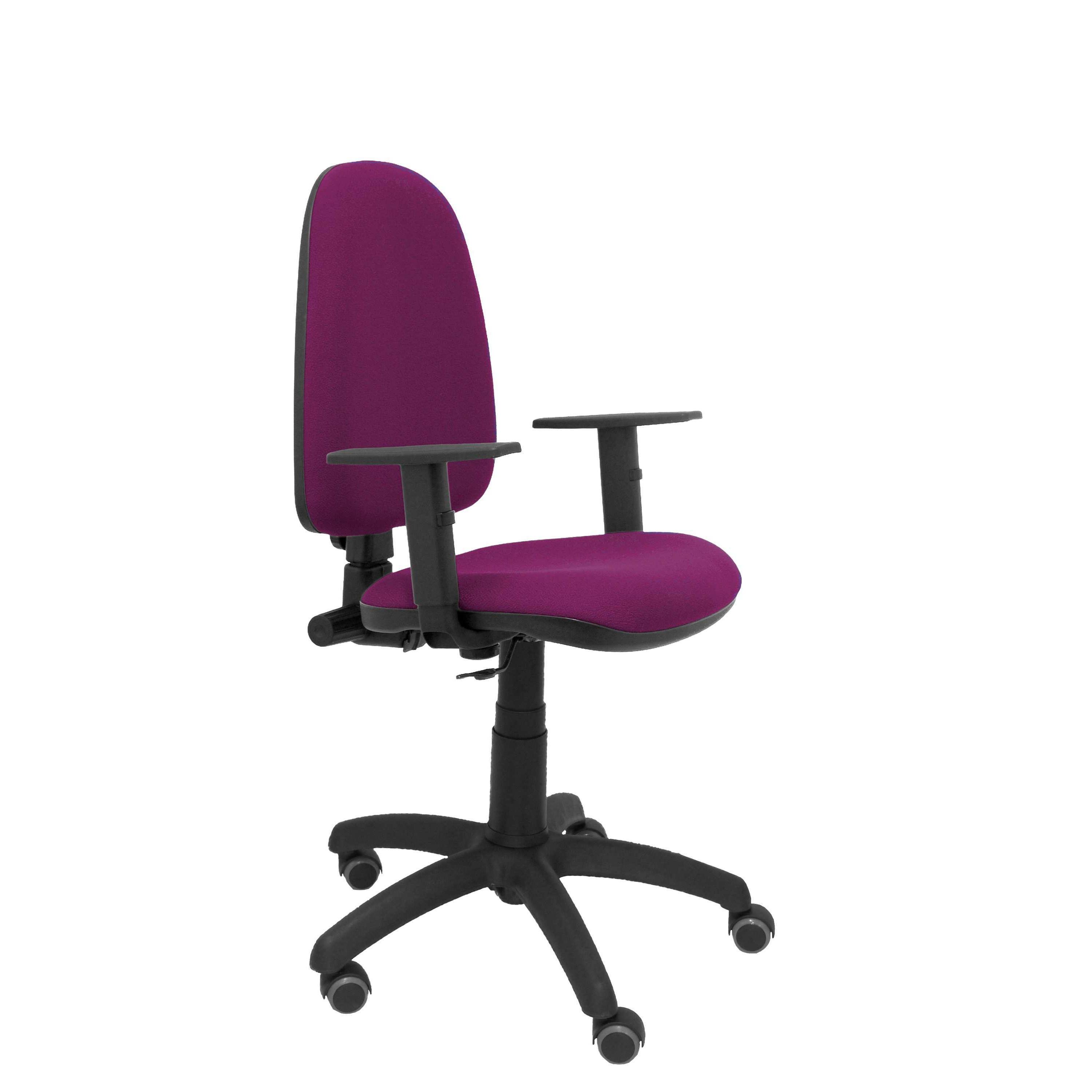 Silla de Oficina Ergonómica Piqueras Y Crespo con Brazos Regulables y Ruedas de Parqué
