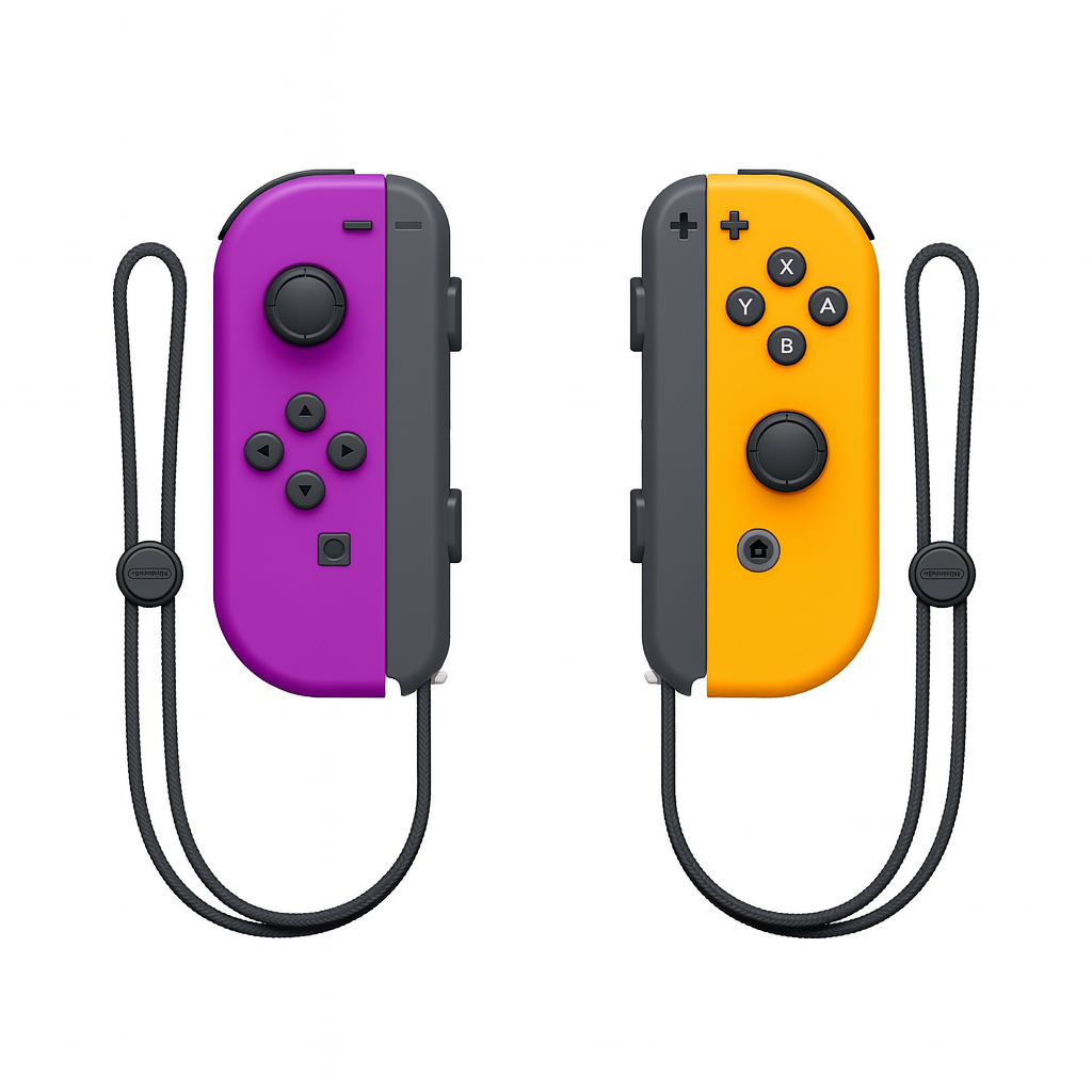 Mandos Joy-Con compatibles con Nintendo Switch y Switch OLED, controladores inalámbricos izquierdo y derecho con correas de seguridad, alta precisión, varios colores, ideal para multijugador