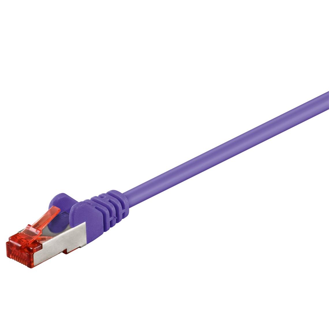 Techly ICOC CCA6F-020-VL cable de red Violeta 2 m Cat6 F/UTP (FTP)