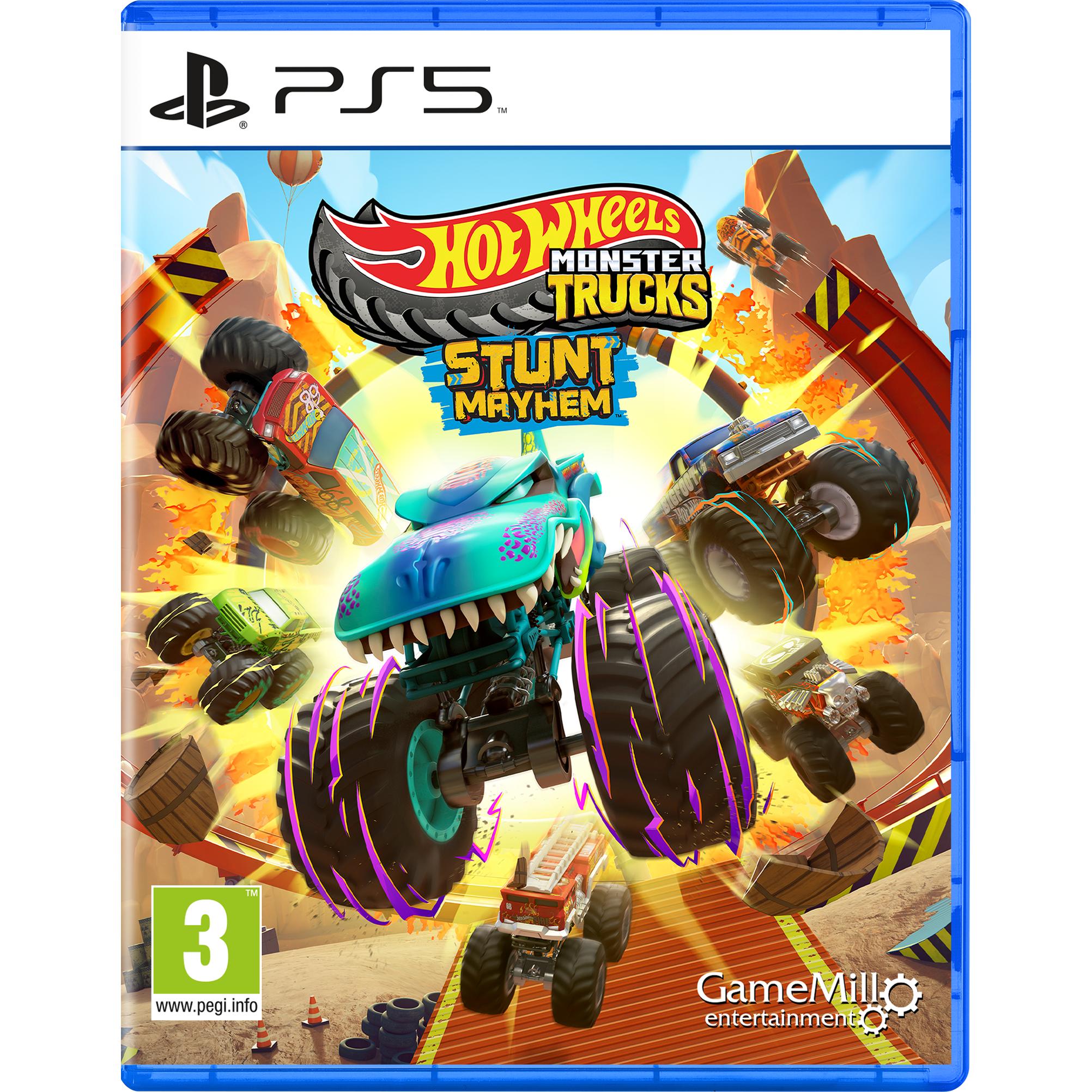 Hot Wheels Monster Trucks Stunt Mayhem - Playstation 5 - Nuevo Precintado - PAL España - Meridiem