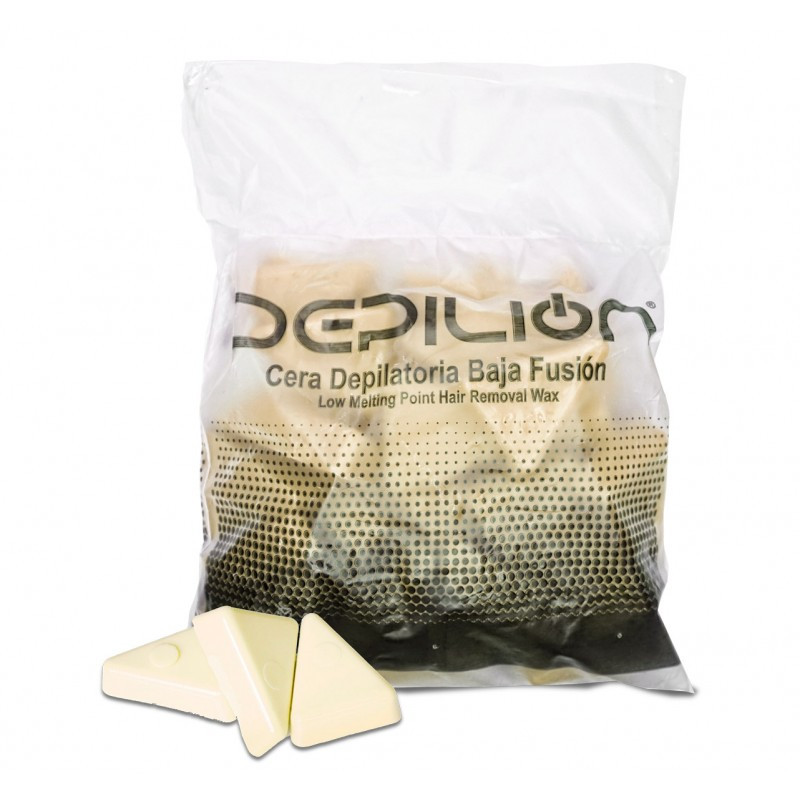 Cera Caliente Opal 1kg – Baja Fusión para Depilación en Pieles Sensible - Cera Depilion