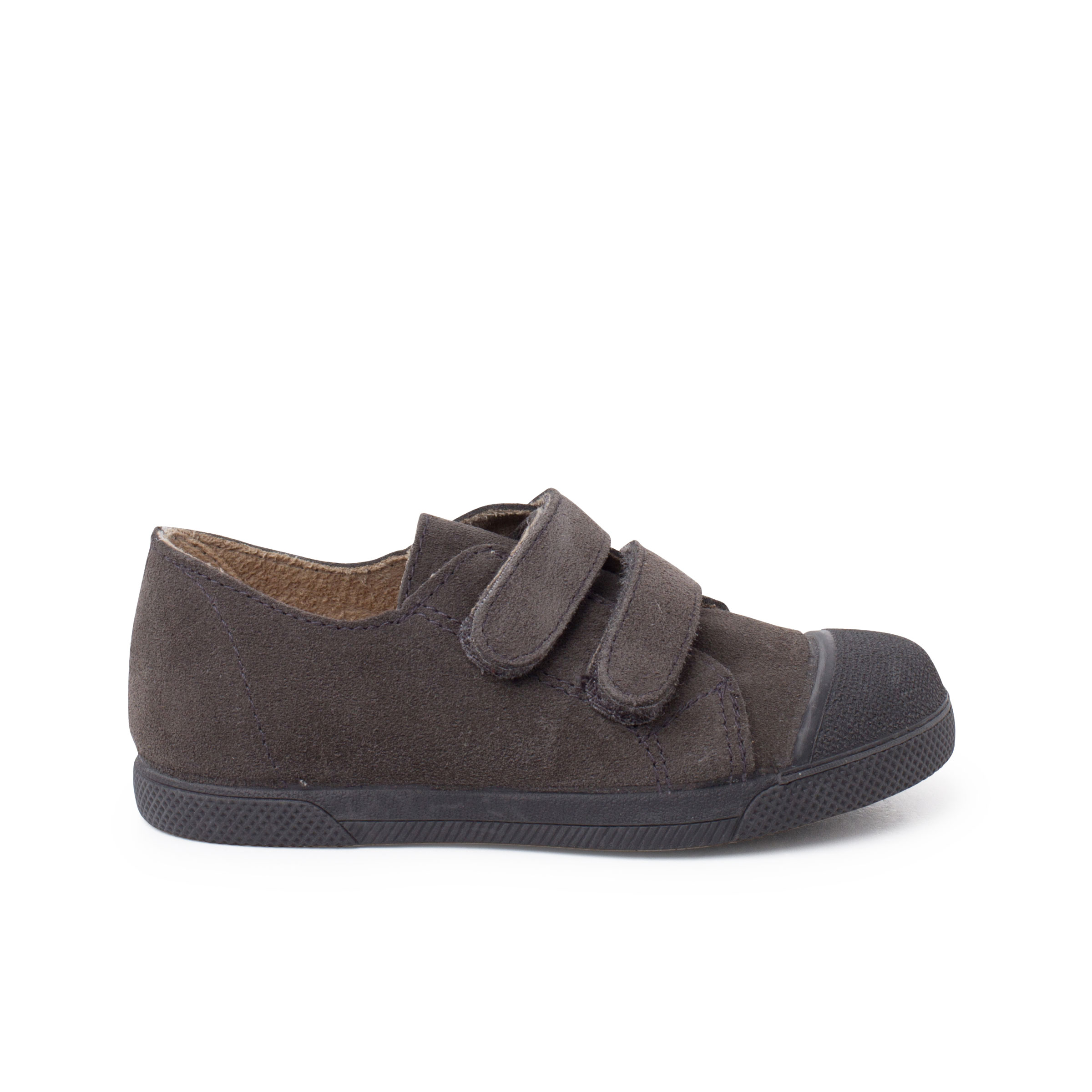 Pisamonas Zapatillas Serraje Niños Puntera Goma