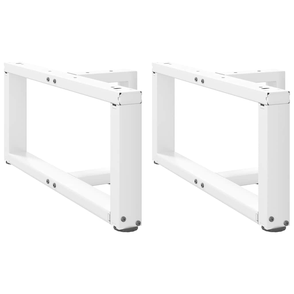 vidaXL Patas para mesa de centro en forma de T (2 unidades) 70 x 25 x (30-31) cm, acero