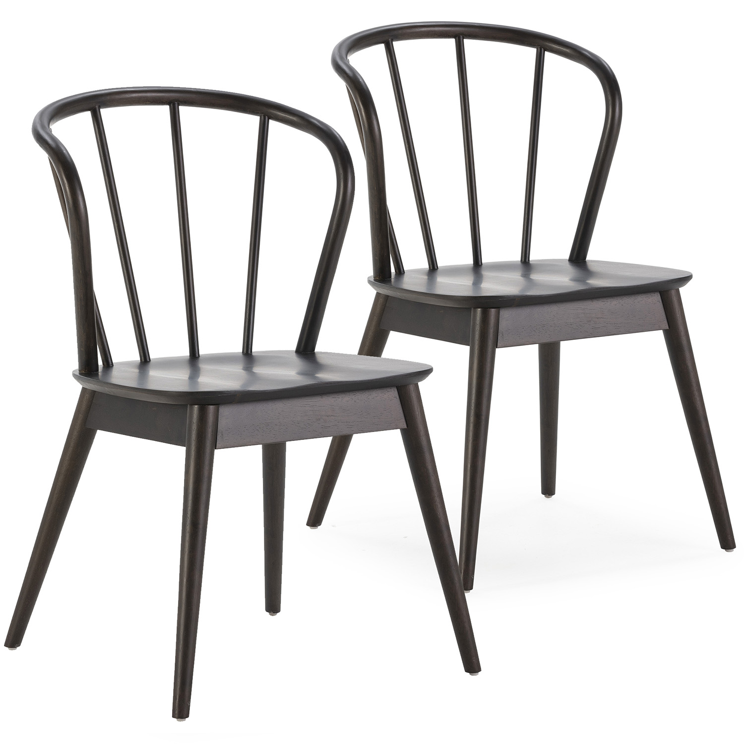 VS Venta-Stock Pack 2 sillas Brisa, Madera Maciza