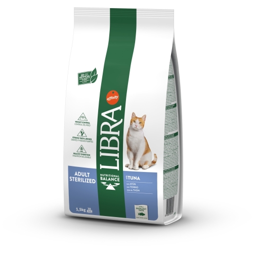 Libra Cat Sterilizado Atun 1,5 Kg.
