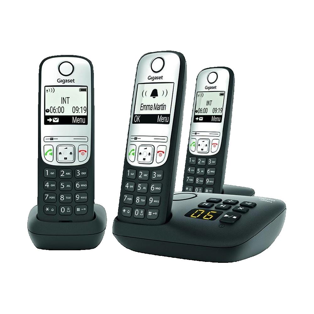 Gigaset A690A Trio ECO DECT Noir