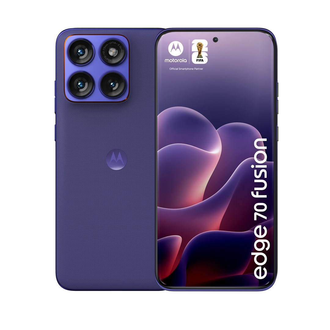 Motorola edge 70 fusion 17,2 cm (6.78") SIM doble Android 16.0 5G USB Tipo C 12 GB 256 GB 7000 mAh Violeta