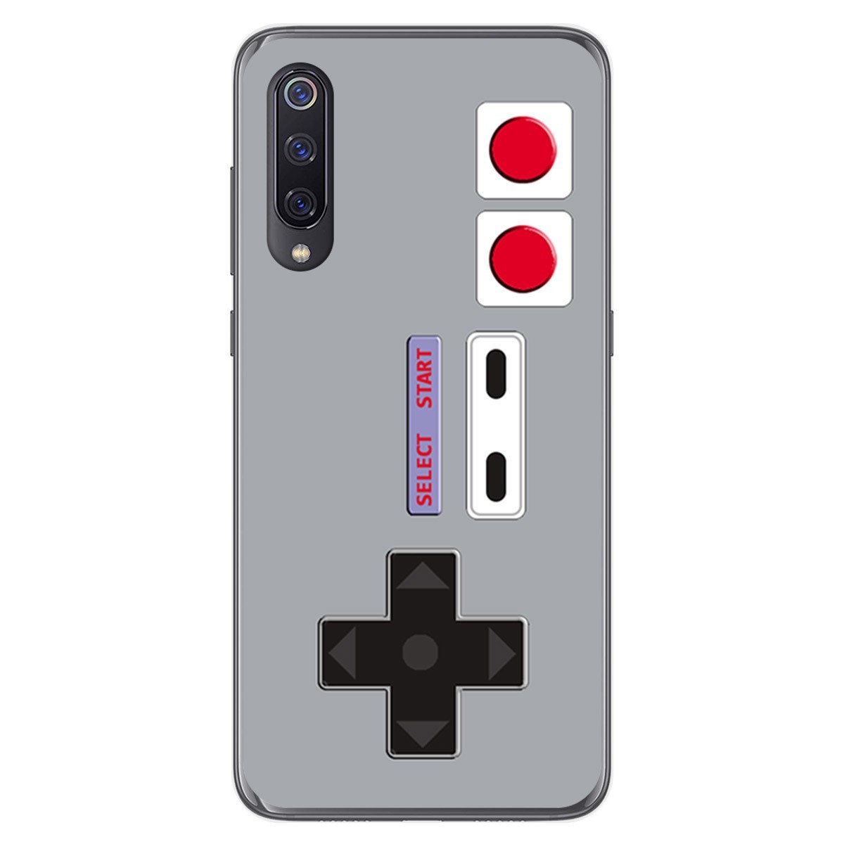Tumundosmartphone Funda Gel Tpu para Xiaomi Mi 9 diseño Consola Dibujos