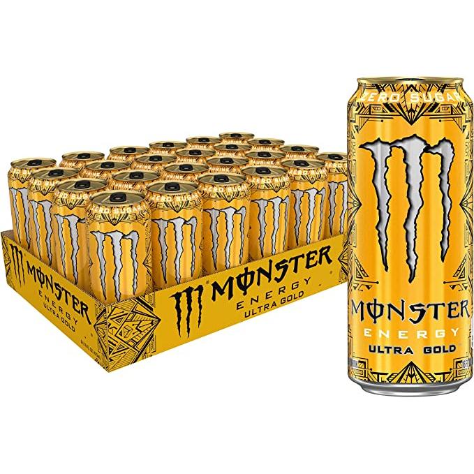 Monster - Caja 24 Monster Energy Ultra Gold 500ml
