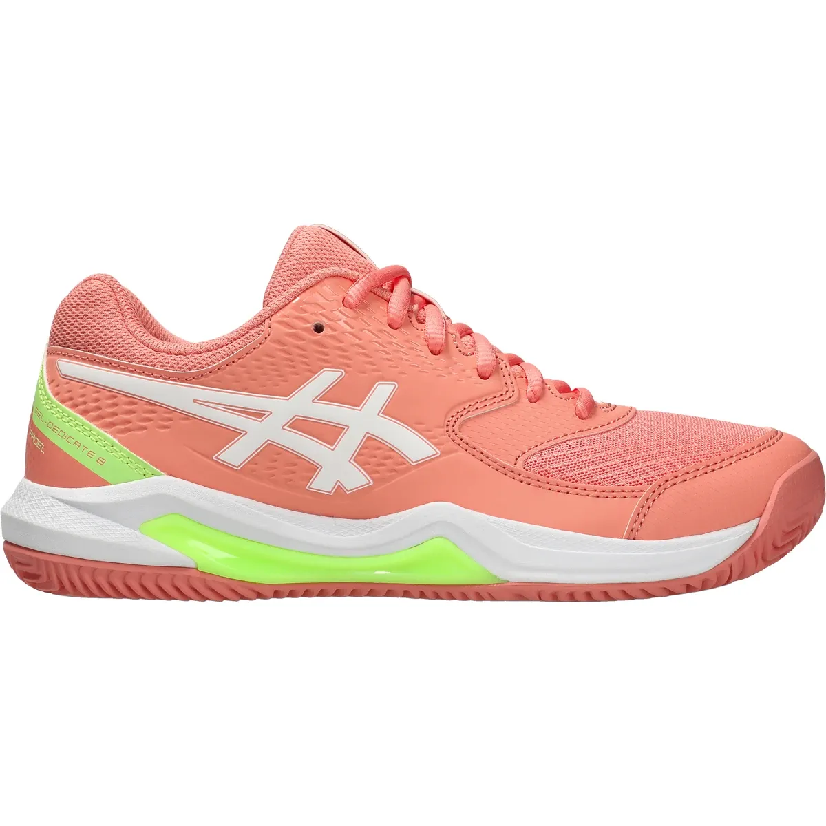 Zapatillas ASICS GEL DEDICATE 8 Clay Mujer Coral