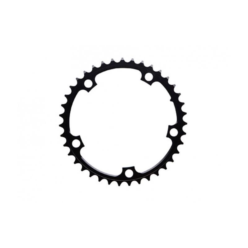 SRAM - Plato Road 34 Dientes V1 110BCD 3mm Offset para bicicleta de carretera, compatible con grupos SRAM y Shimano 2x10 velocidades, fabricado en aluminio 7075-T6, 5 agujeros